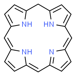 ChemSpider 2D Image | 5,22-Dihydroporphyrin | C20H16N4