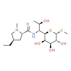 ChemSpider 2D Image | lincomycin B | C17H32N2O6S