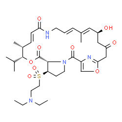 ChemSpider 2D Image | Dalfopristin | C34H50N4O9S