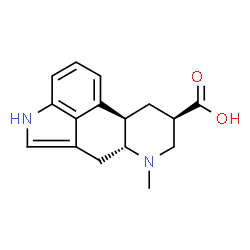 ChemSpider 2D Image | 9,10-dihydrolysergic acid | C16H18N2O2