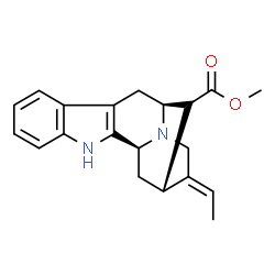 ChemSpider 2D Image | Methyl (19E)-sarpagan-17-oate | C20H22N2O2