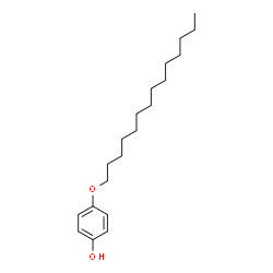 ChemSpider 2D Image | 4-(Tetradecyloxy)phenol | C20H34O2