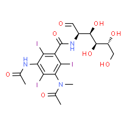 ChemSpider 2D Image | Metrizamide | C18H22I3N3O8