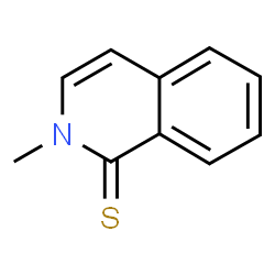 ChemSpider 2D Image | 2-Methyl-1(2H)-isoquinolinethione | C10H9NS