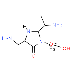 ChemSpider 2D Image | 3,5-Dihydro-5-Methylidene-4h-Imidazol-4-On | C8H16N4O3