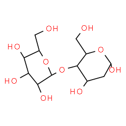ChemSpider 2D Image | 2-Deoxy-4-O-alpha-D-glucopyranosyl-alpha-D-arabino-hexopyranose | C12H22O10