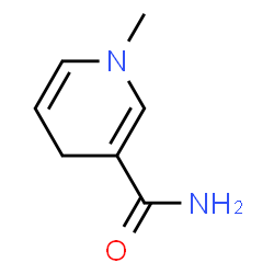ChemSpider 2D Image | 1-Methyl-1,4-dihydronicotinamide | C7H10N2O