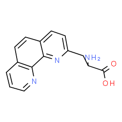 ChemSpider 2D Image | 3-(1,10-Phenanthrol-2-Yl)-L-Alanine | C15H13N3O2
