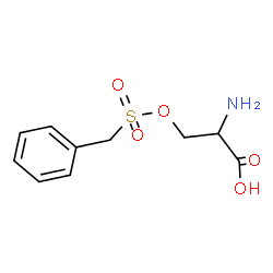 ChemSpider 2D Image | O-Benzylsulfonyl-Serine | C10H13NO5S