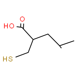 ChemSpider 2D Image | 2-(Thiomethylene)-4-Methylpentanoic Acid | C7H14O2S