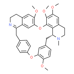 ChemSpider 2D Image | 6,6',7,12-Tetramethoxy-2-methyl-1',2'-didehydroberbaman | C37H38N2O6