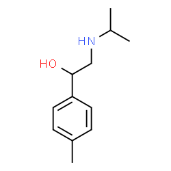 ChemSpider 2D Image | 2-(Isopropylamino)-1-(4-methylphenyl)ethanol | C12H19NO