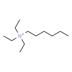 ChemSpider 2D Image | N,N,N-Triethyl-1-hexanaminium | C12H28N