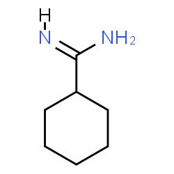 ChemSpider 2D Image | Cyclohexanecarboximidamide | C7H14N2