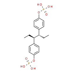 ChemSpider 2D Image | hexestrol diphosphate | C18H24O8P2