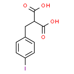 ChemSpider 2D Image | (4-Iodobenzyl)malonic acid | C10H9IO4