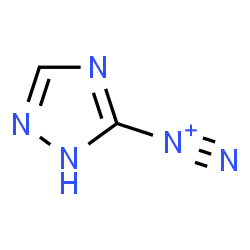 ChemSpider 2D Image | 1H-1,2,4-Triazole-5-diazonium | C2H2N5