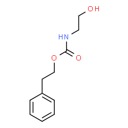 ChemSpider 2D Image | 2-Phenylethyl (2-hydroxyethyl)carbamate | C11H15NO3