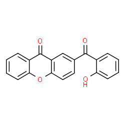 ChemSpider 2D Image | 2-(2-Hydroxybenzoyl)xanthone | C20H12O4