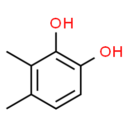 ChemSpider 2D Image | 3,4-Dimethyl-1,2-benzenediol | C8H10O2