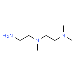 ChemSpider 2D Image | N-(2-Aminoethyl)-N,N',N'-trimethyl-1,2-ethanediamine | C7H19N3