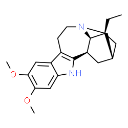ChemSpider 2D Image | ibogaline | C21H28N2O2