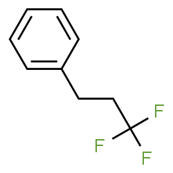 ChemSpider 2D Image | (3,3,3-TRIFLUOROPROPYL)BENZENE | C9H9F3