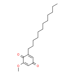 ChemSpider 2D Image | 2-Dodecyl-6-methoxy-1,4-benzoquinone | C19H30O3
