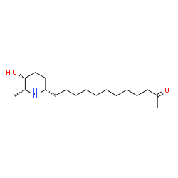 ChemSpider 2D Image | (-)-cassine | C18H35NO2