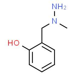 ChemSpider 2D Image | 2-[(1-Methylhydrazino)methyl]phenol | C8H12N2O