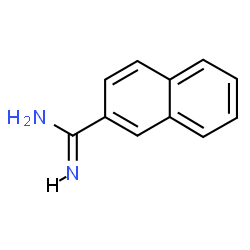 ChemSpider 2D Image | Naphthalene-2-carboxamidine | C11H10N2