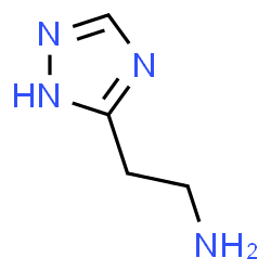 ChemSpider 2D Image | 2-(1H-1,2,4-Triazol-3-yl)ethanamine | C4H8N4