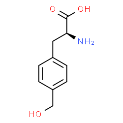 ChemSpider 2D Image | 4-(Hydroxymethyl)-L-phenylalanine | C10H13NO3