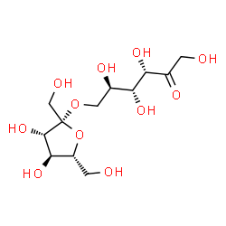 ChemSpider 2D Image | 6-O-Î²-D-Fructofuranosyl-D-fructose | C12H22O11