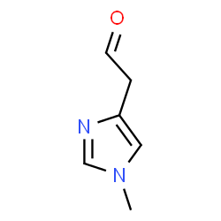 ChemSpider 2D Image | 1-Methylimidazole-4-acetaldehyde | C6H8N2O