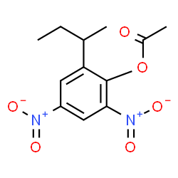 ChemSpider 2D Image | Dinoseb acetate | C12H14N2O6