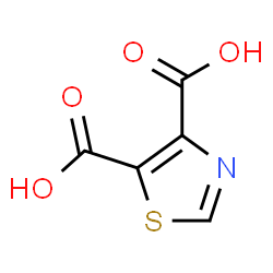 ChemSpider 2D Image | Thiazole-4,5-dicarboxylic acid | C5H3NO4S