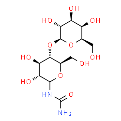 ChemSpider 2D Image | Lactosylurea | C13H24N2O11