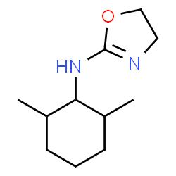 ChemSpider 2D Image | N-(2,6-Dimethylcyclohexyl)-4,5-dihydro-1,3-oxazol-2-amine | C11H20N2O