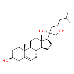 ChemSpider 2D Image | 20alpha,21-Dihydroxycholesterol | C27H46O3