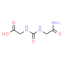 ChemSpider 2D Image | N-[(2-Amino-2-oxoethyl)carbamoyl]glycine | C5H9N3O4