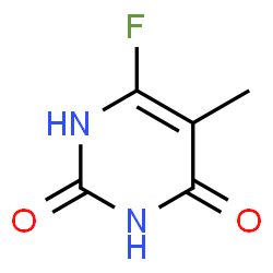 ChemSpider 2D Image | 6-fluorothymine | C5H5FN2O2