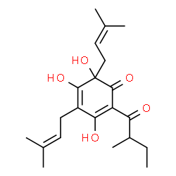 ChemSpider 2D Image | Adhumulone | C21H30O5