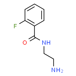 ChemSpider 2D Image | N-(2-Aminoethyl)-2-fluorobenzamide | C9H11FN2O