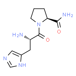 ChemSpider 2D Image | L-Histidyl-L-prolinamide | C11H17N5O2