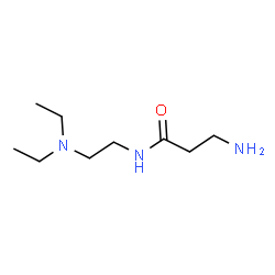 ChemSpider 2D Image | N-[2-(Diethylamino)ethyl]-beta-alaninamide | C9H21N3O