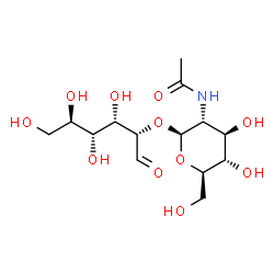ChemSpider 2D Image | GlcNAc-beta-1,2-Man | C14H25NO11