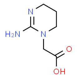 ChemSpider 2D Image | (2-Iminotetrahydropyrimidin-1(2H)-yl)acetic acid | C6H11N3O2