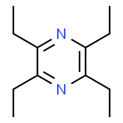 ChemSpider 2D Image | Tetraethylpyrazine | C12H20N2