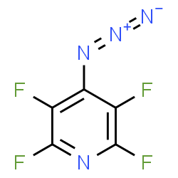 ChemSpider 2D Image | 4-Azido-2,3,5,6-tetrafluoropyridine | C5F4N4